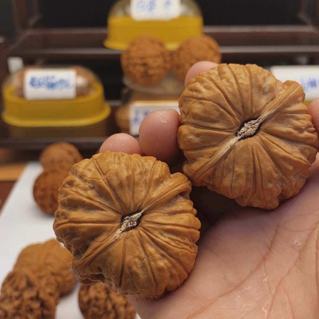 文玩核桃把件推*45尺南瓜