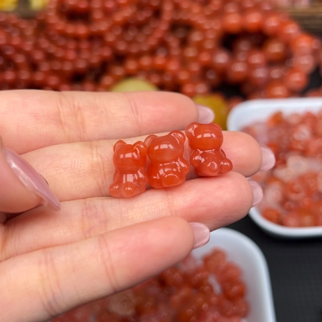 南红玛瑙未镶嵌吊坠(不含链)