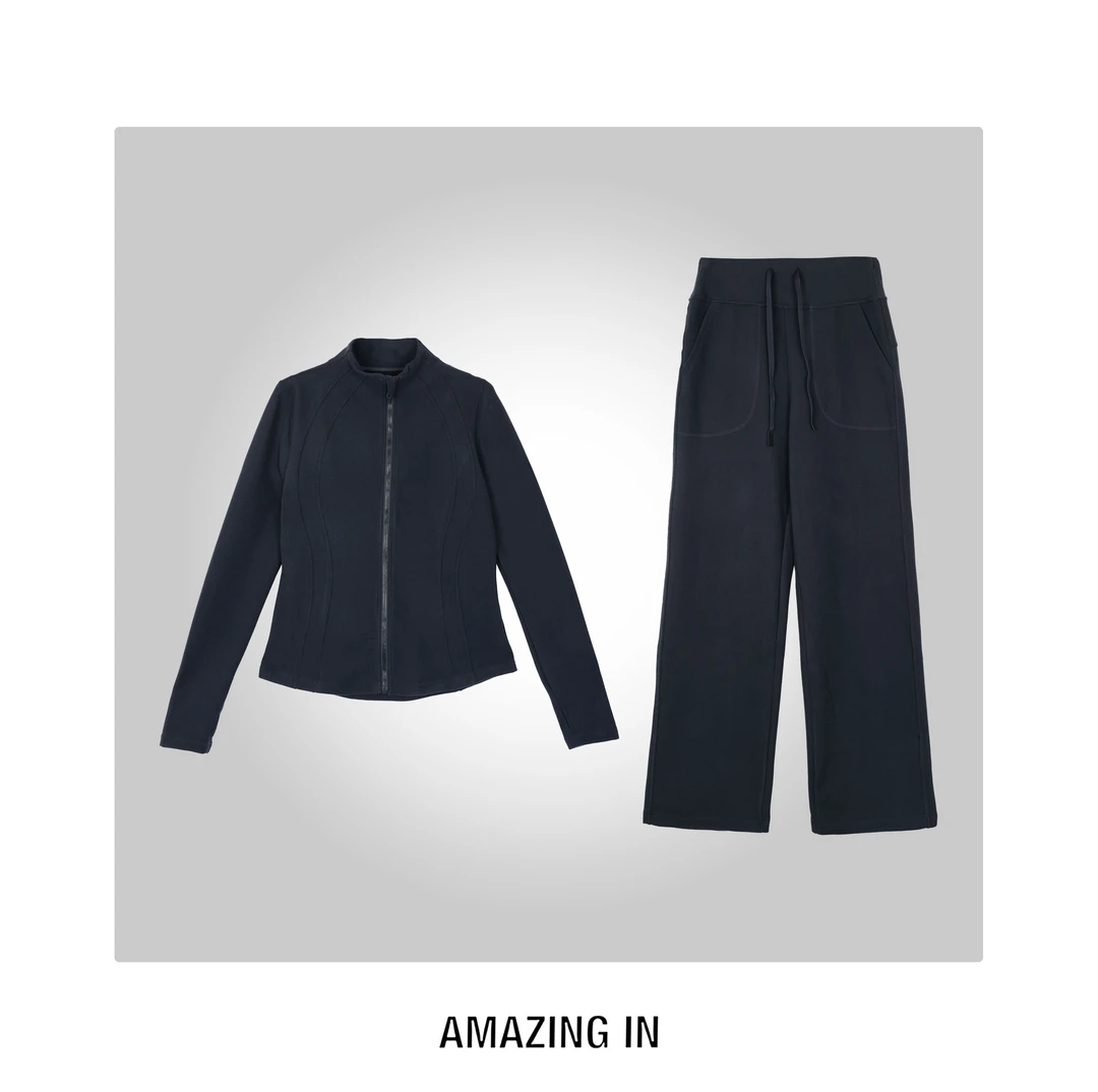 AMAZING IN | 羊绒蛋白 | 简约保暖运动套装A251009-AI10DST25342