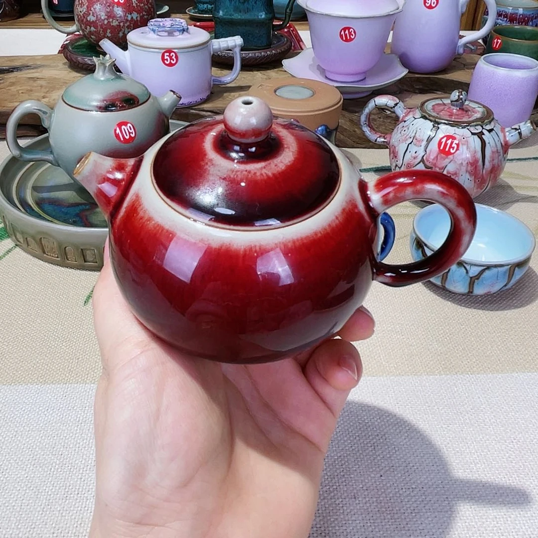 壶禹州钧瓷艺术作品