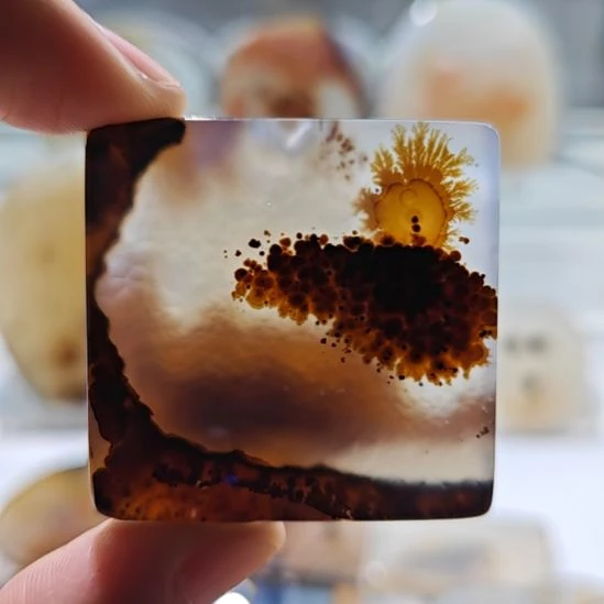 玛瑙/玉髓未镶嵌吊坠(不含链)60号