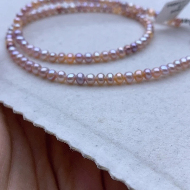 颈饰合金淡水珍珠