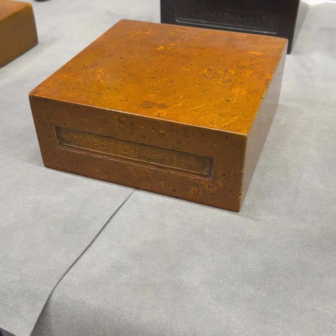 砖雕20-20-8.5 老料金砖 古铜色