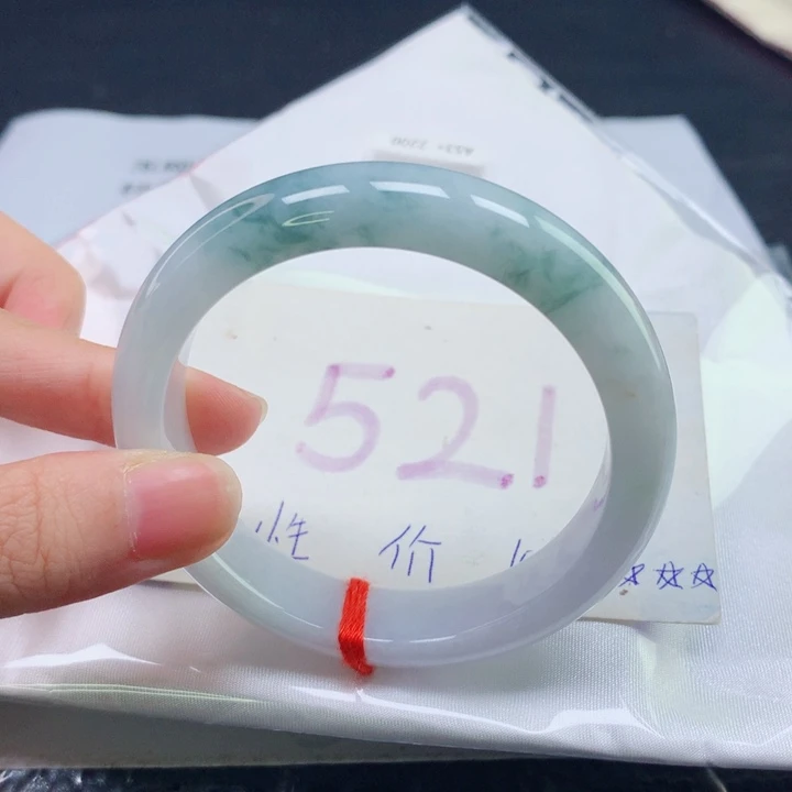 未镶嵌手镯翡翠圈口5354