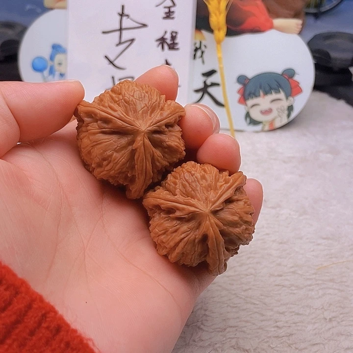 吊坠文玩核桃秦*正三棱