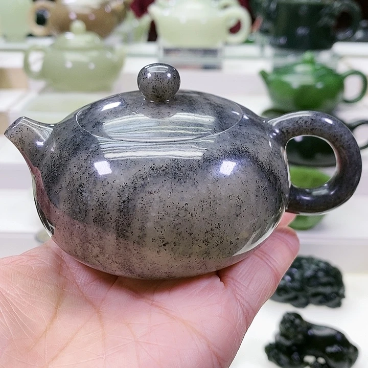 未镶嵌和田玉挂件用****5茶壶