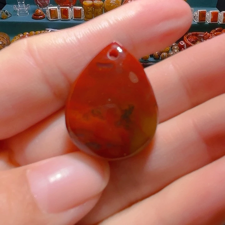 玛瑙/玉髓吊坠(不含链)未镶嵌