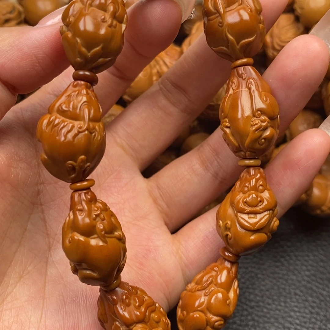 手串橄榄核貔貅手串