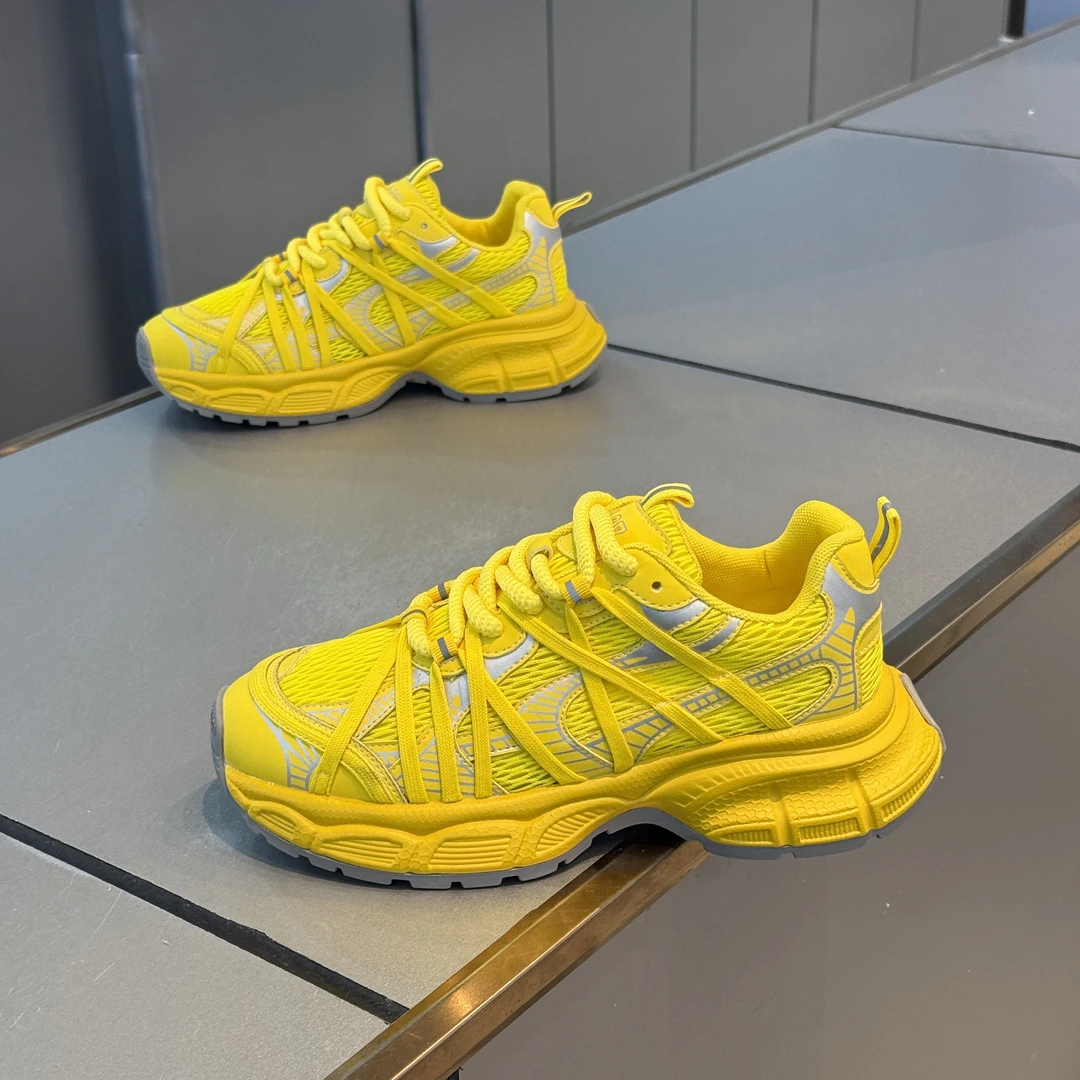 欧货时尚厚底老爹鞋女鞋2025夏季新款网面透气网鞋增高休闲运动鞋