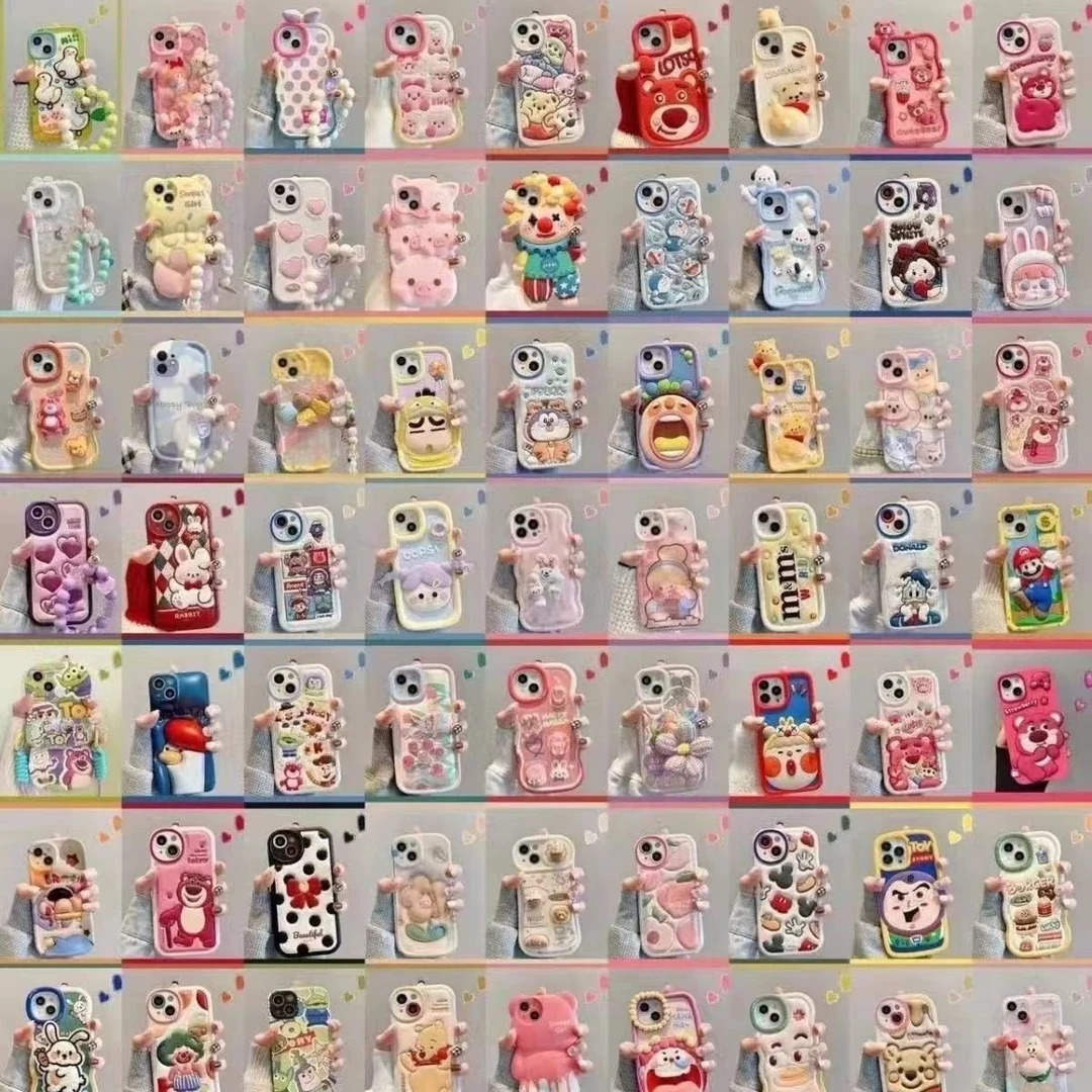 适用苹果小米iphone16/15/14华为oppo红米vivo防摔全包女生手机壳