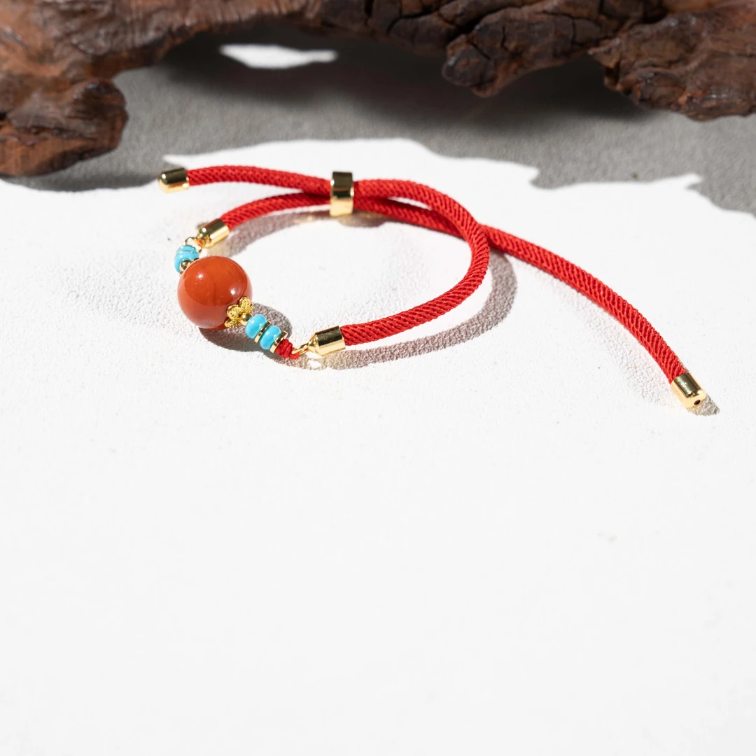 T南红DIY编织手串默认微瑕250763028【多样性发一】