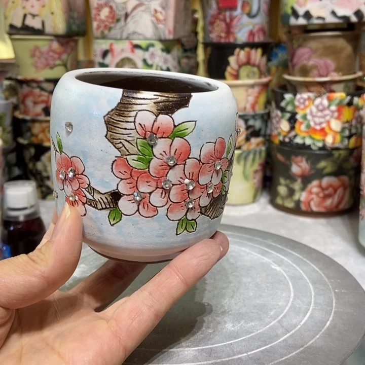 景德镇艺术手绘作品