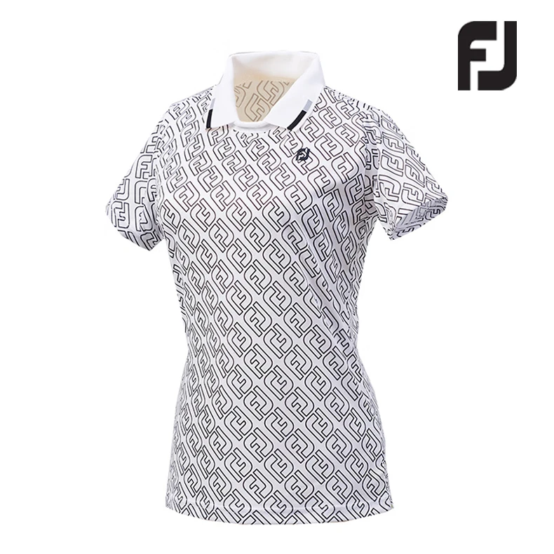 FJ新款女士夏季弹力舒适印花运动短袖81925/81926