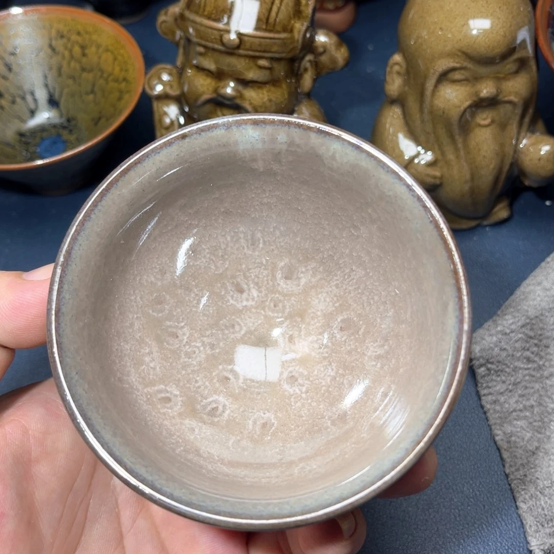 茶盏建盏手握泡茶主人杯