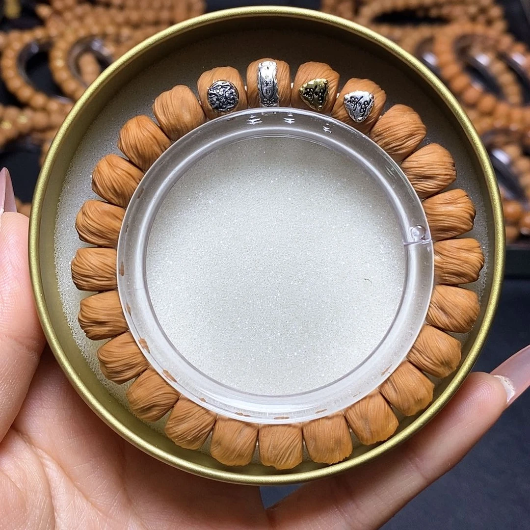 猴头核桃手串四标鬼印无相尺寸10+全品单号159号