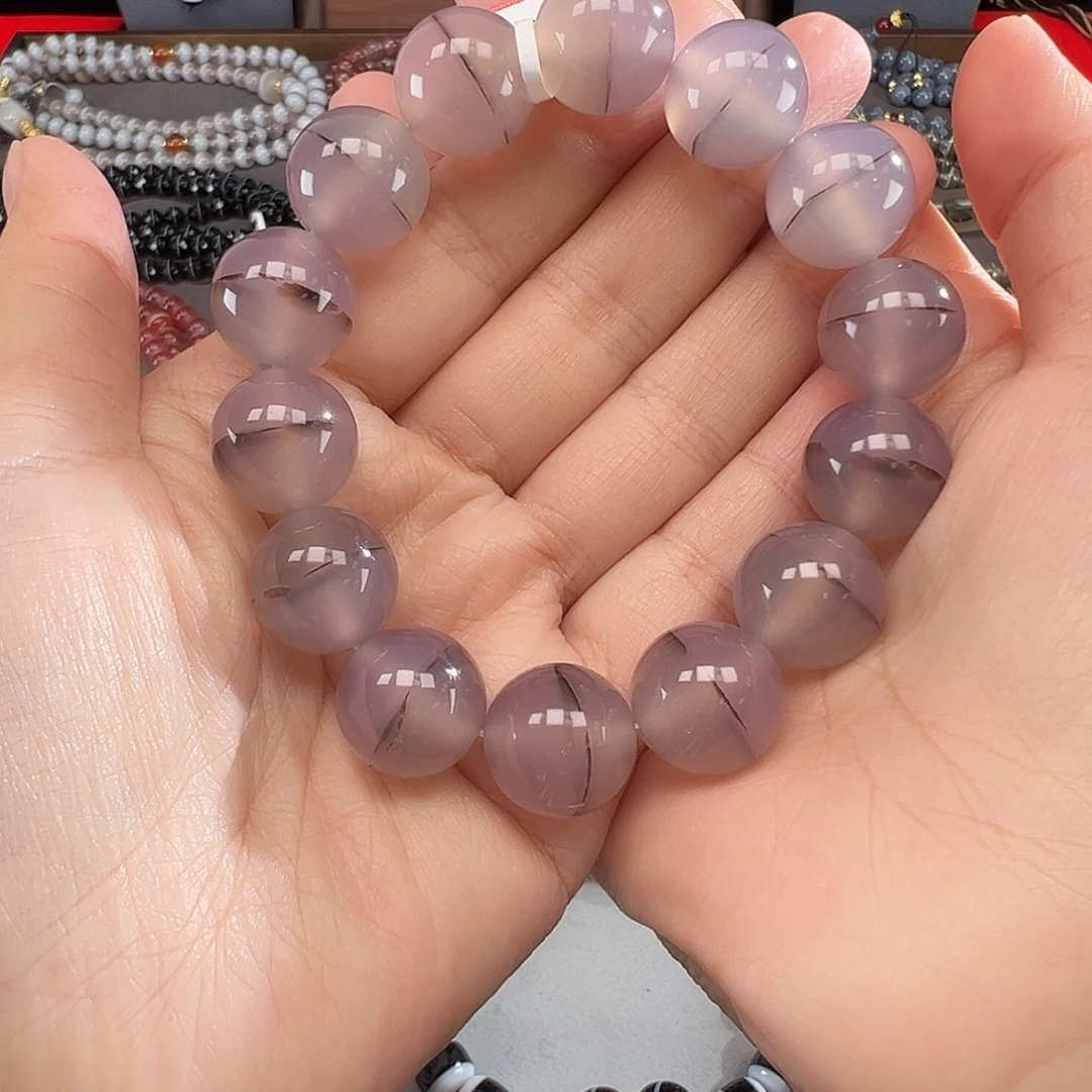 玛瑙/玉髓未镶嵌手链