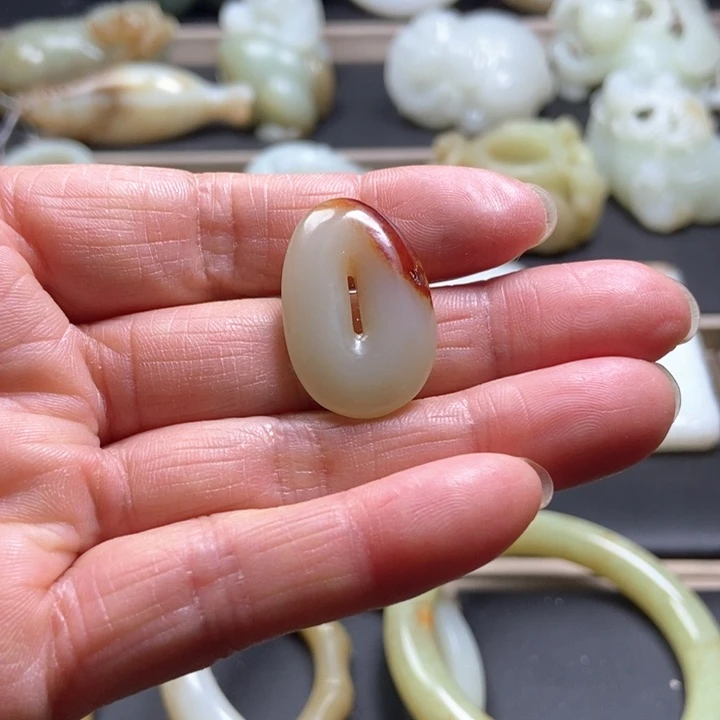 和田玉挂件未镶嵌