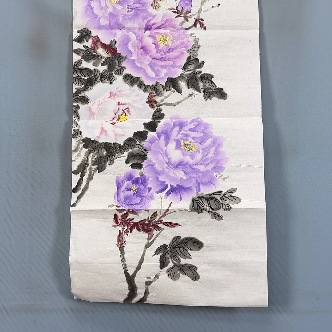 国画1874 牡丹一如你初来