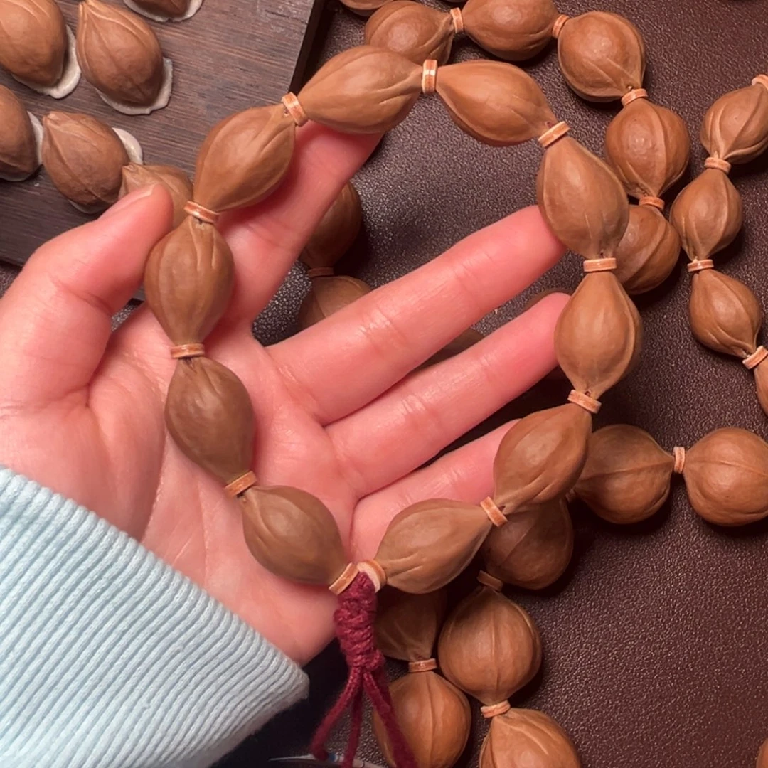 橄榄核手串/手链1525梅林铁三面佛