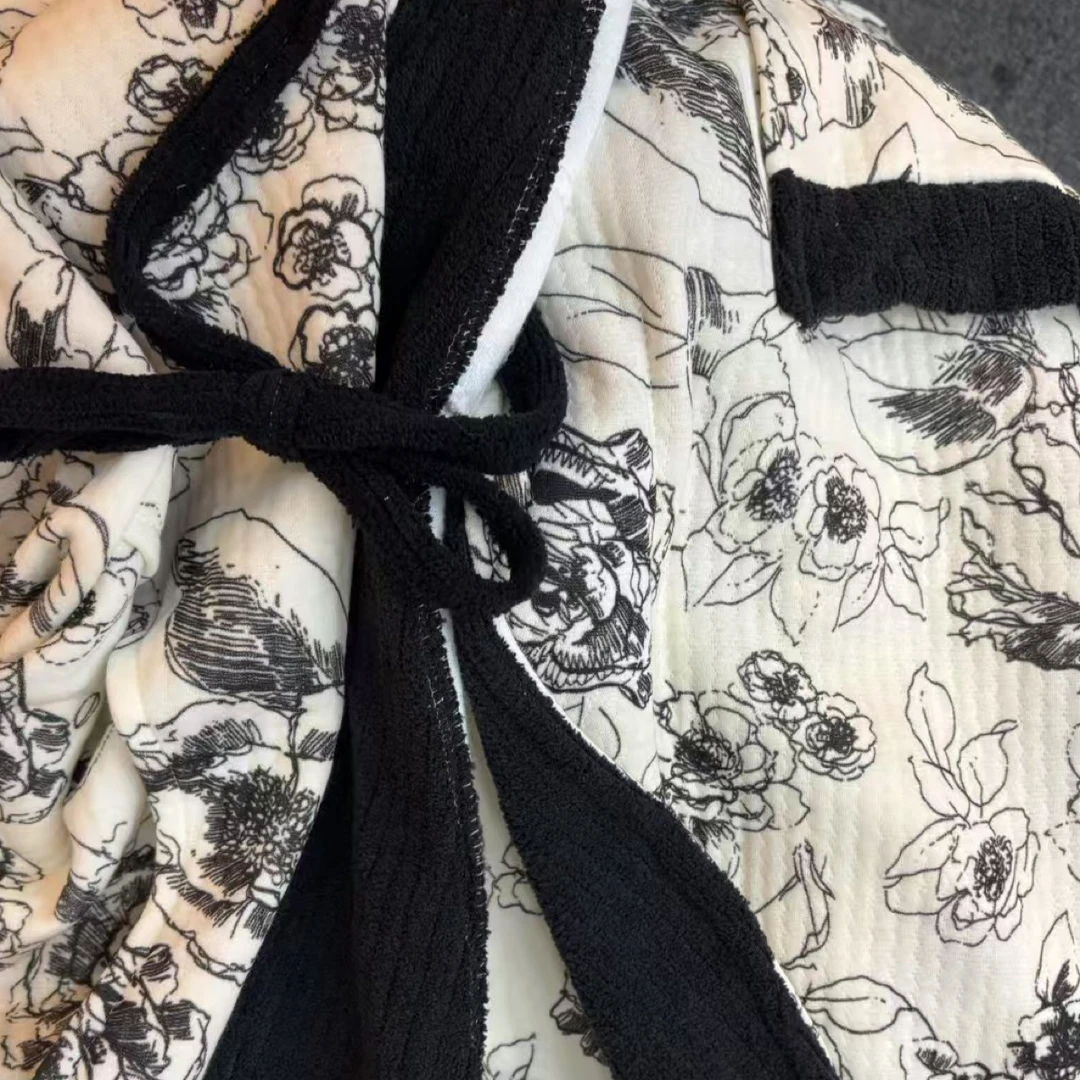 新中式空气棉月子服产后春秋加厚保暖孕妇睡衣秋冬哺乳喂奶衣套装