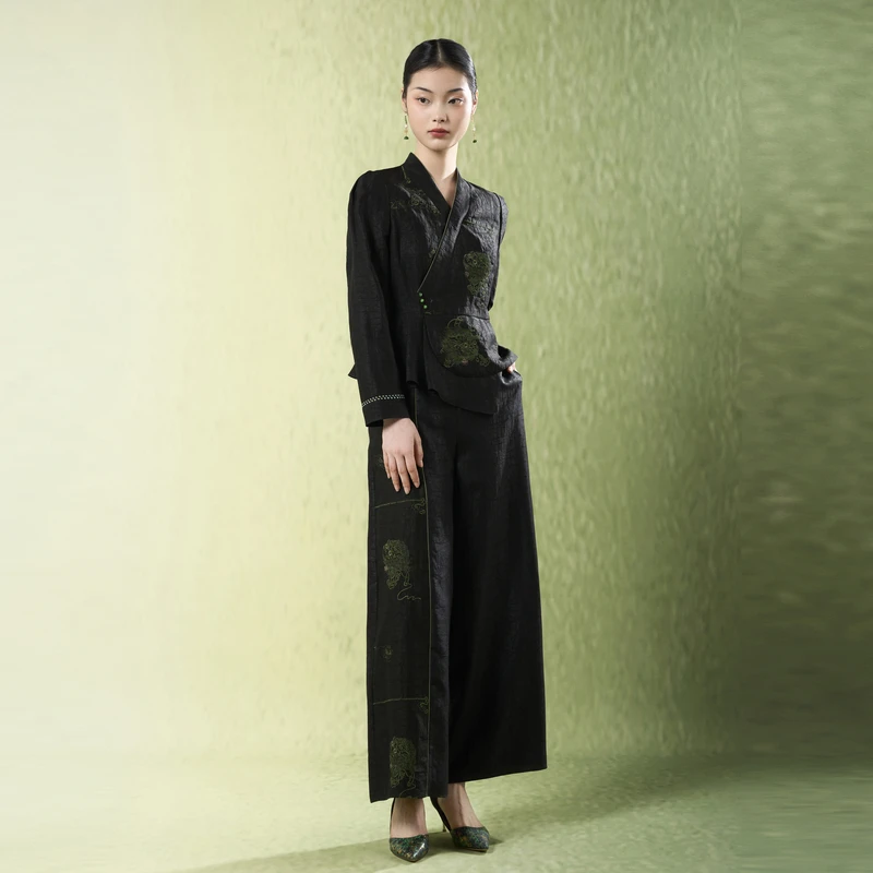 JIXIANGYIJIA/吉祥衣家晓霁凌光（裤子）951227288