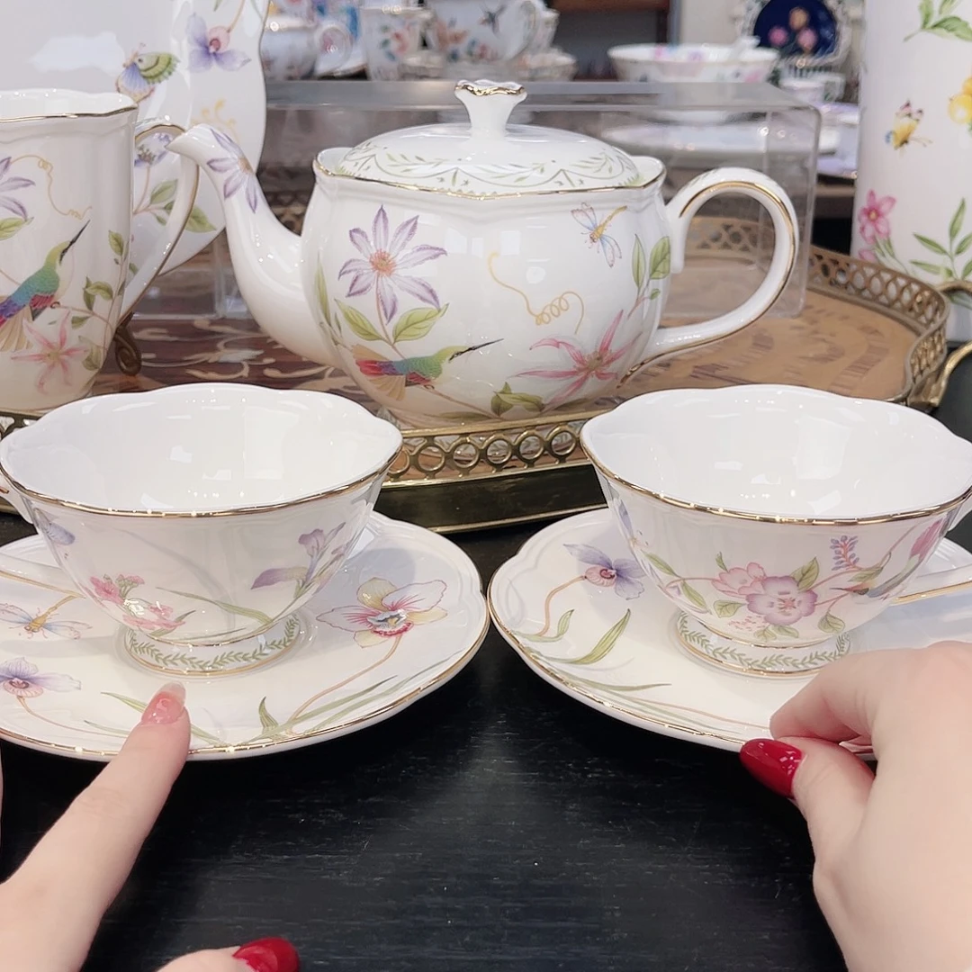 骨瓷一壶两杯————————————-