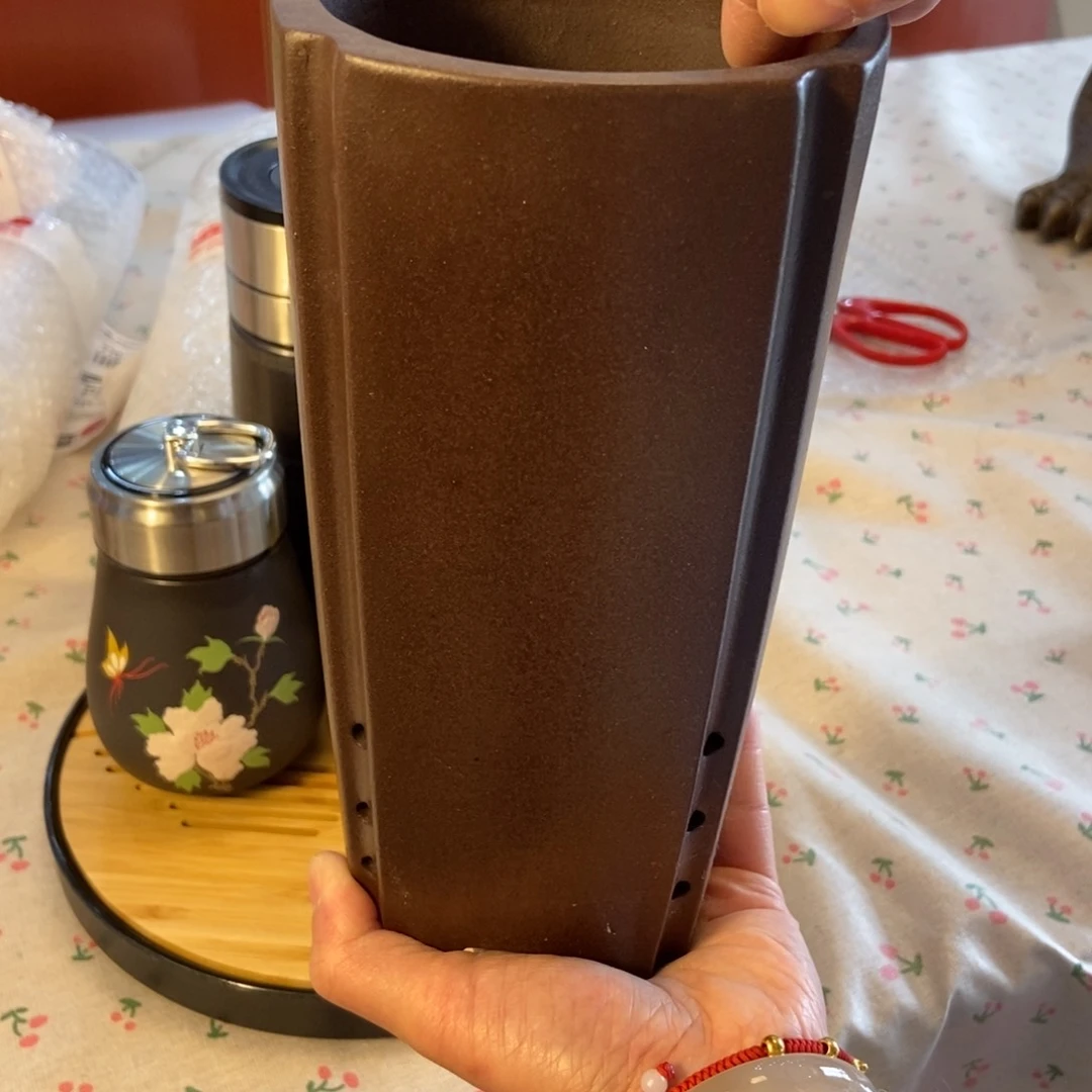 紫砂花盆紫砂花盆