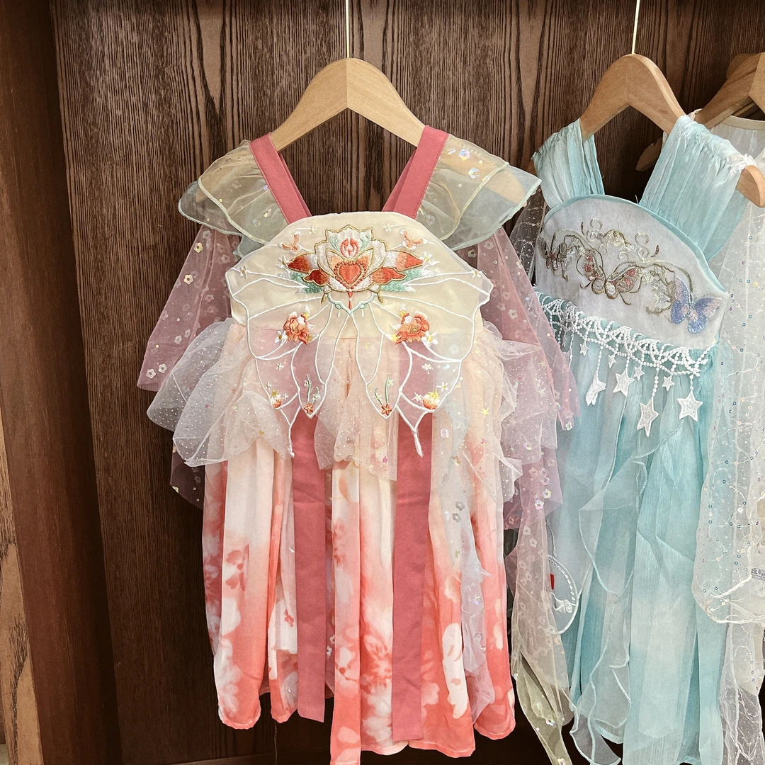 女童夏款汉服连衣裙