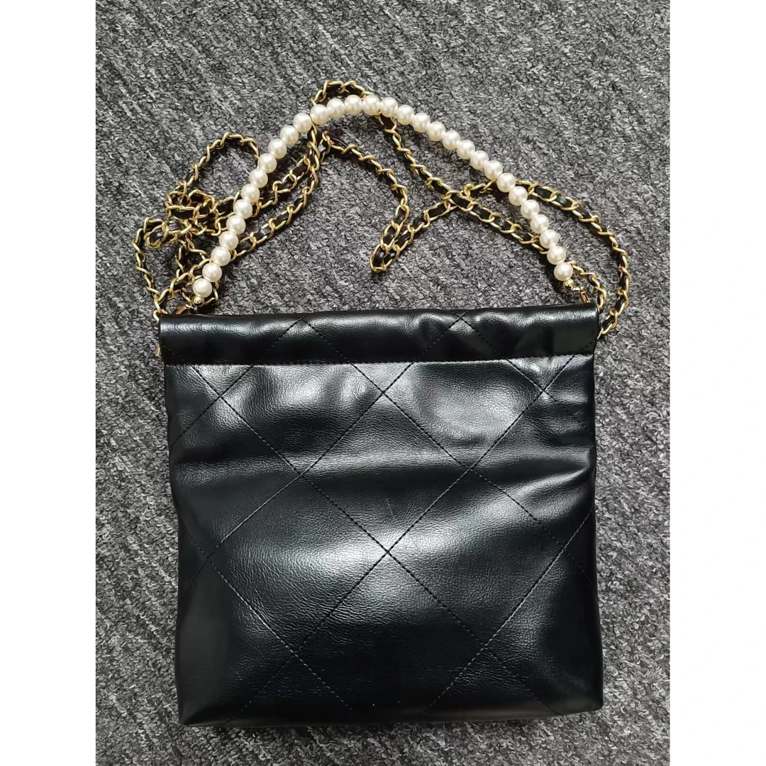 姝宴真皮女包10228黑色