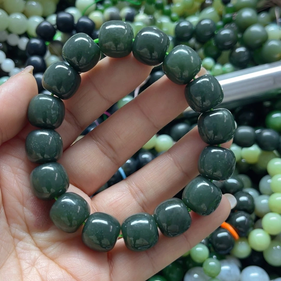 和田玉手链未镶嵌