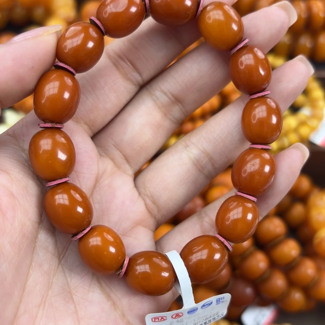 未镶嵌颈饰琥珀蜜蜡