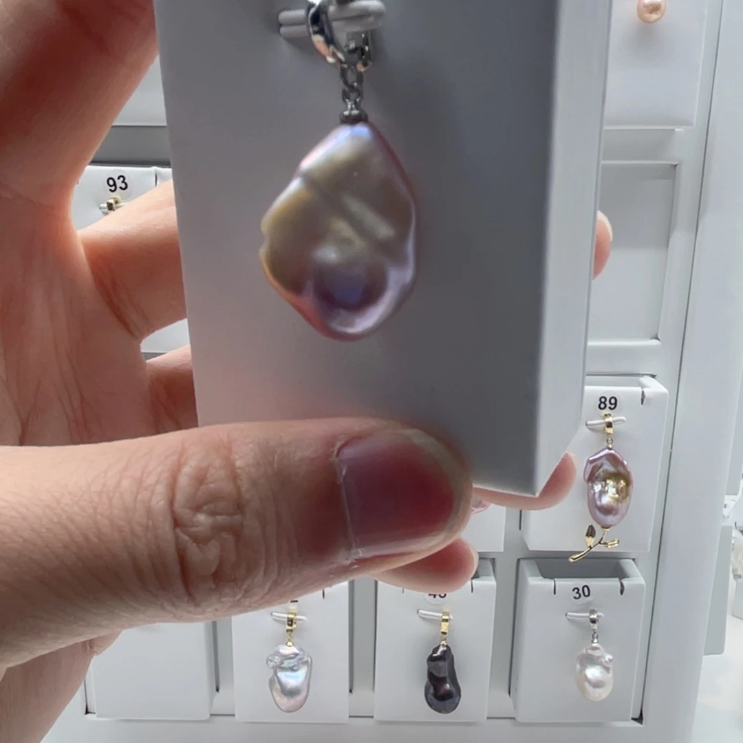 合金颈饰淡水珍珠