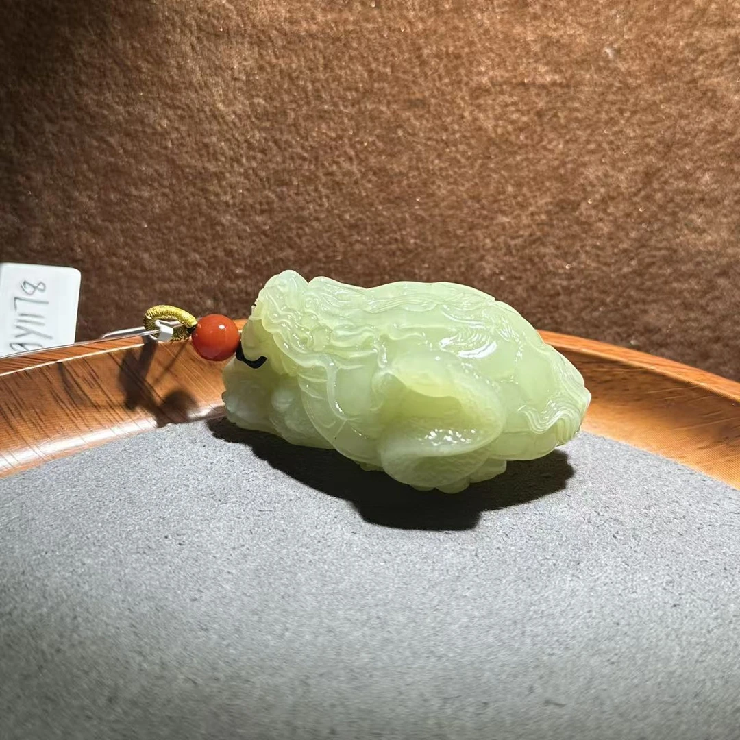 【张老斯珠宝】gy1178天然和田玉吊坠（多样性发货 拍一发一）