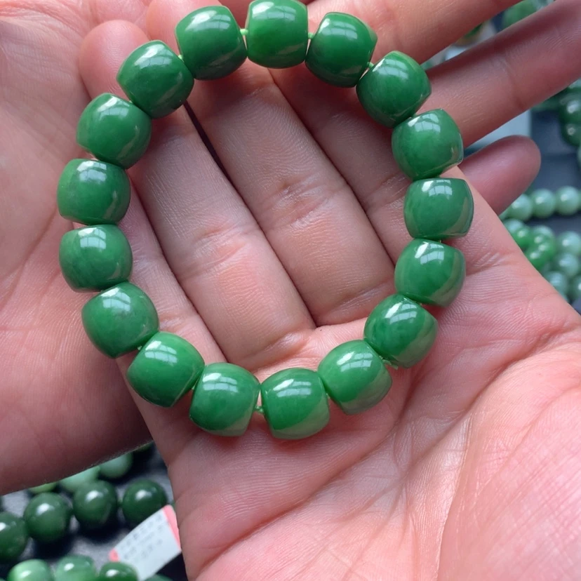 【闪购商品】和田玉（碧玉）手链未镶嵌&****心