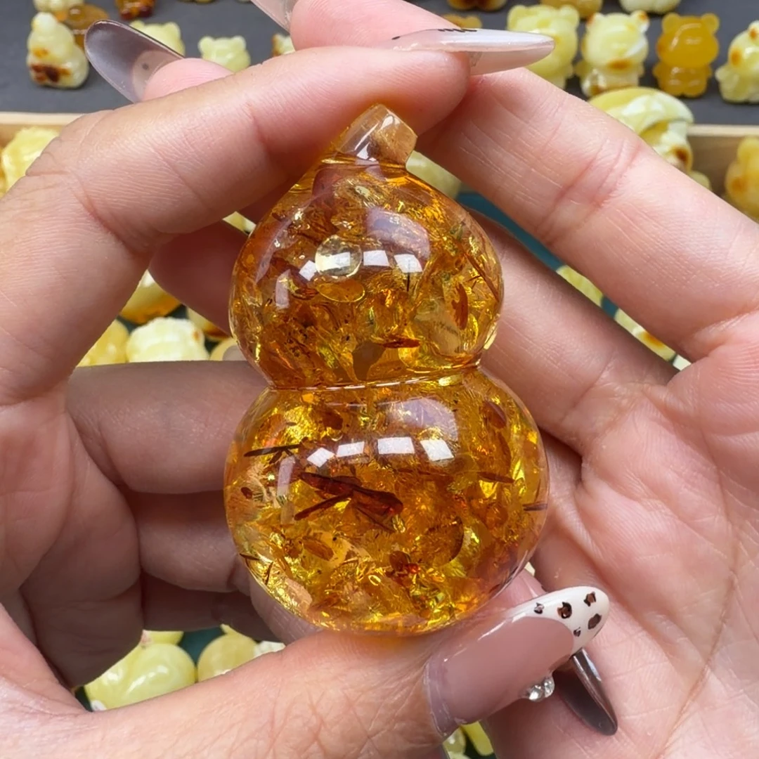 琥珀未镶嵌裸石蜜蜡