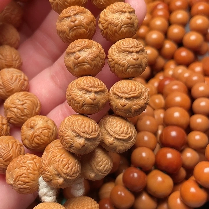 猴头核桃手串东**融黑