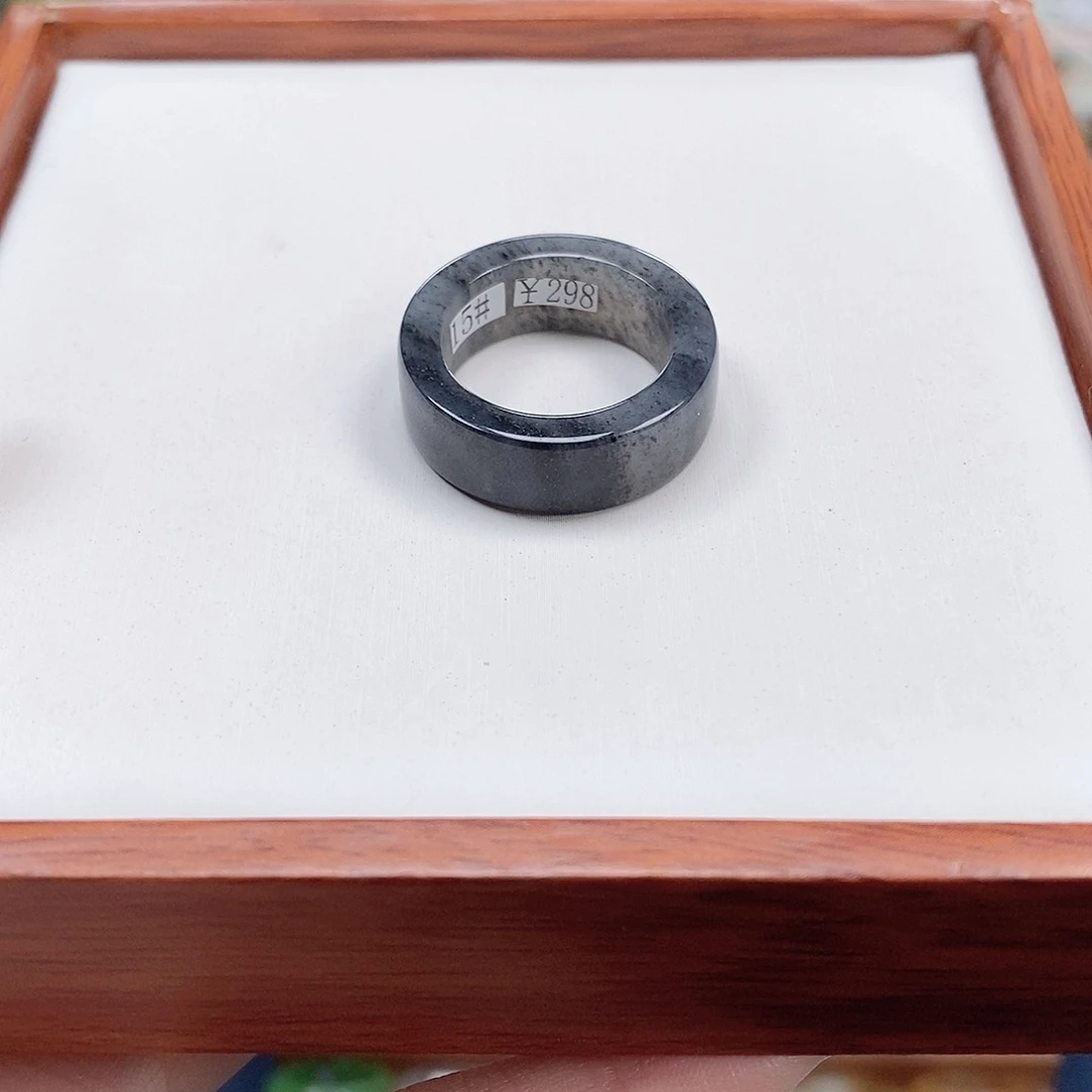 和田玉戒指未镶嵌囡**w专拍3-17.2