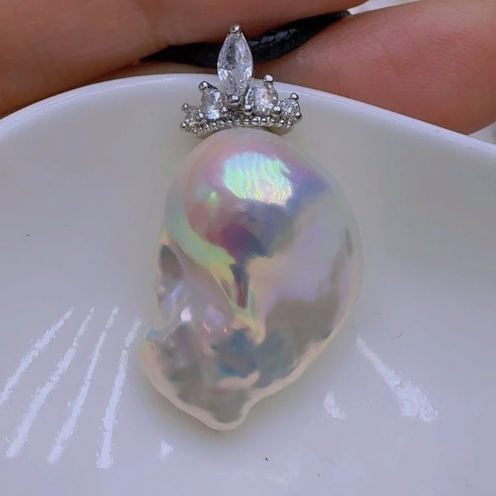 未镶嵌颈饰淡水珍珠