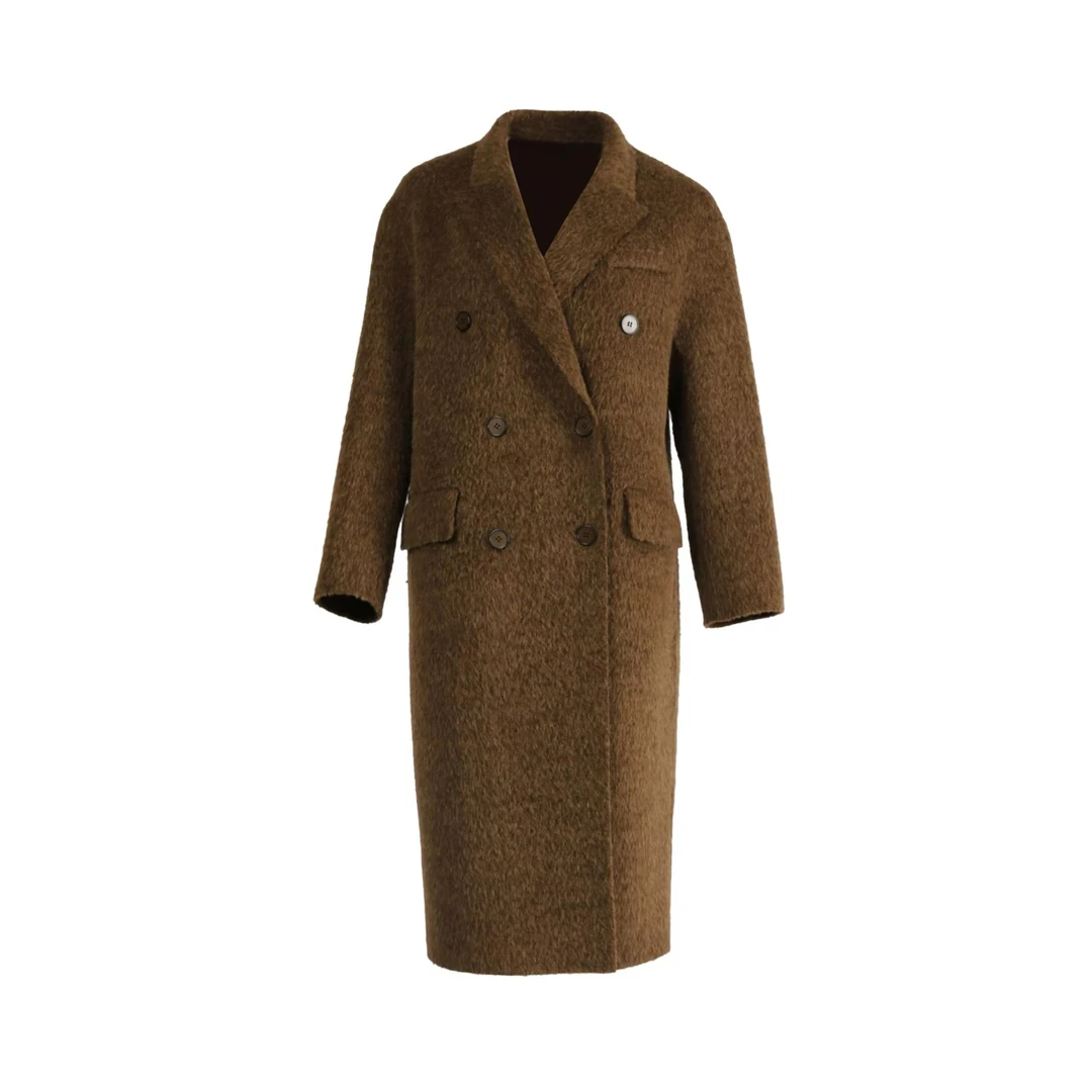 冬女装双面呢E103737185橄榄绿