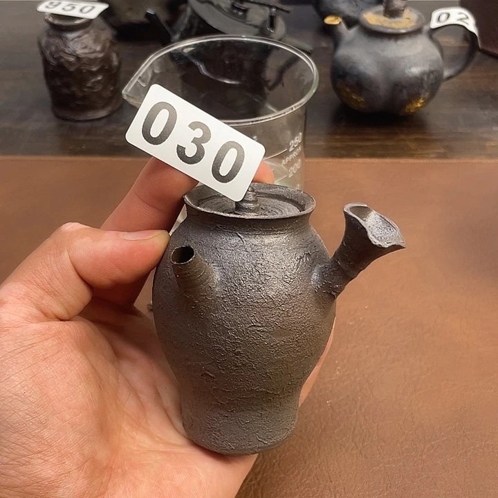030柴烧紫砂壶可以养彩100cc