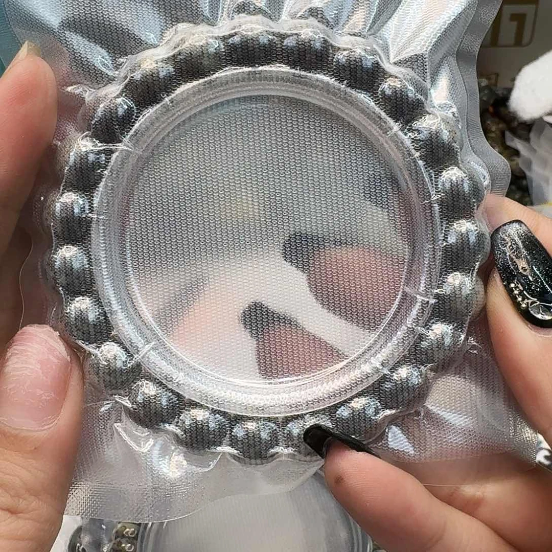 星月菩提手串29高端黑灰星月菩提10桶单圈