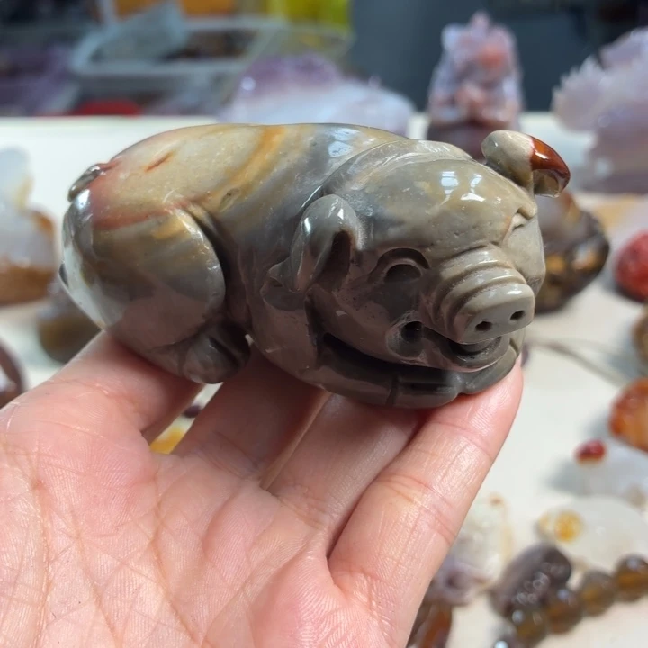 玛瑙/玉髓未镶嵌吊坠(不含链)