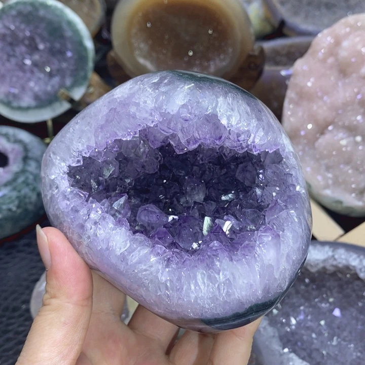 未镶嵌珠宝半成品紫晶