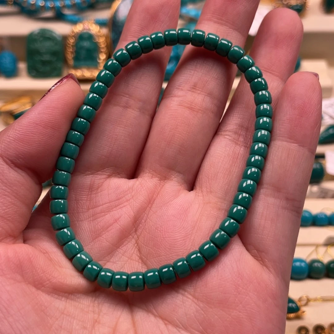 未镶嵌绿松石珠宝奇石