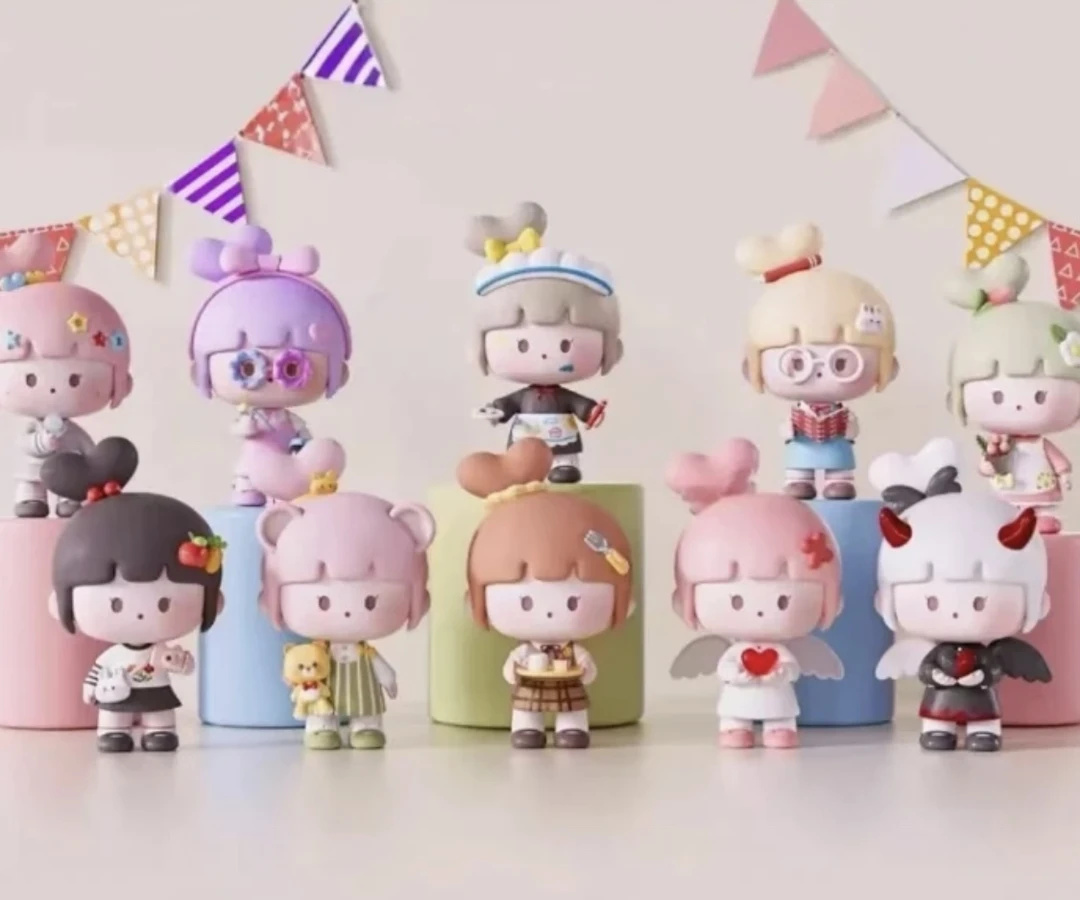 【阿V精选】官方正品潮玩手办玩偶糖糖心系列盲盒