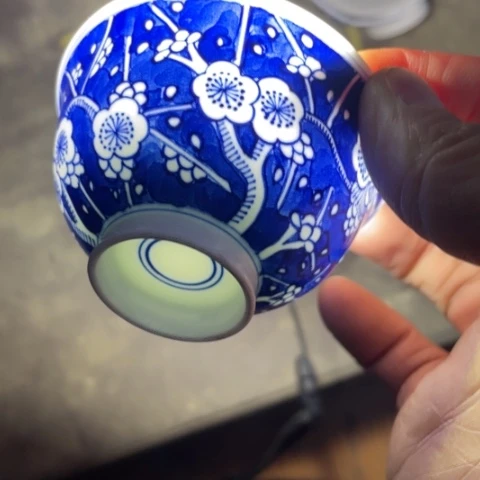 碟景德镇陶瓷手工胎手绘主人杯