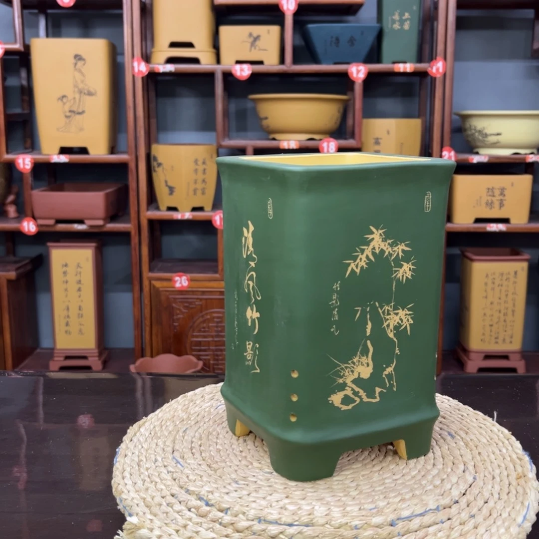 紫砂花盆紫砂花盆