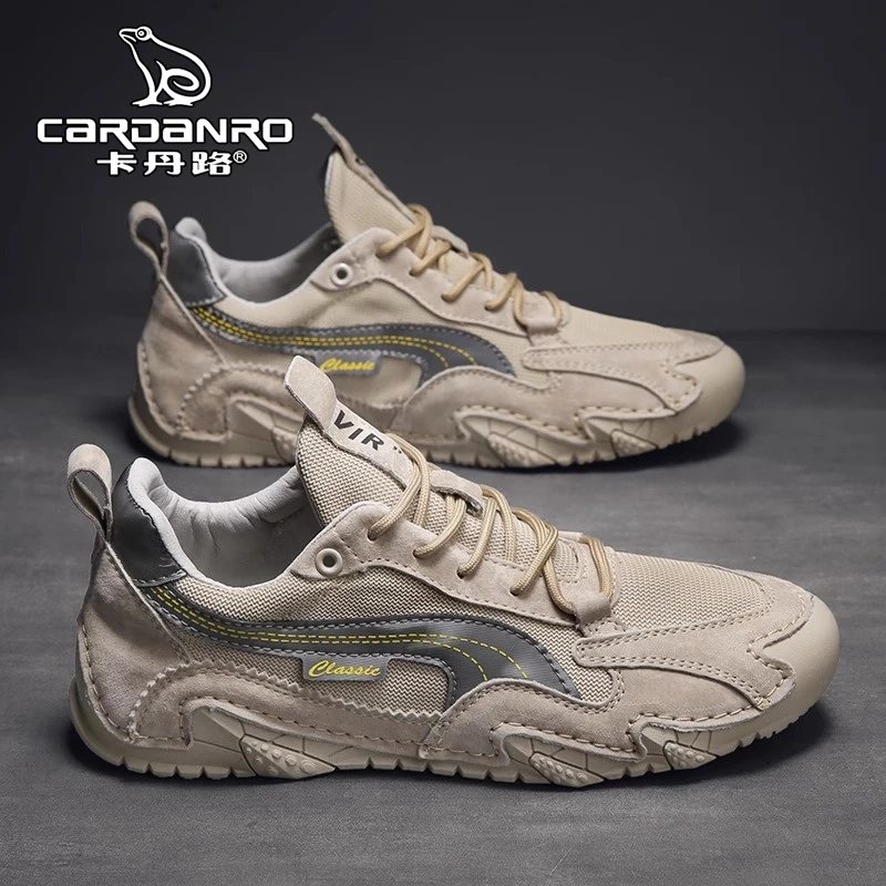 意大利卡丹路男鞋夏季防滑工地干活劳保鞋男士户外旅游运动登山鞋