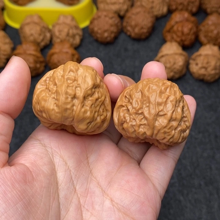 文玩核桃把件木*~蛤蟆37