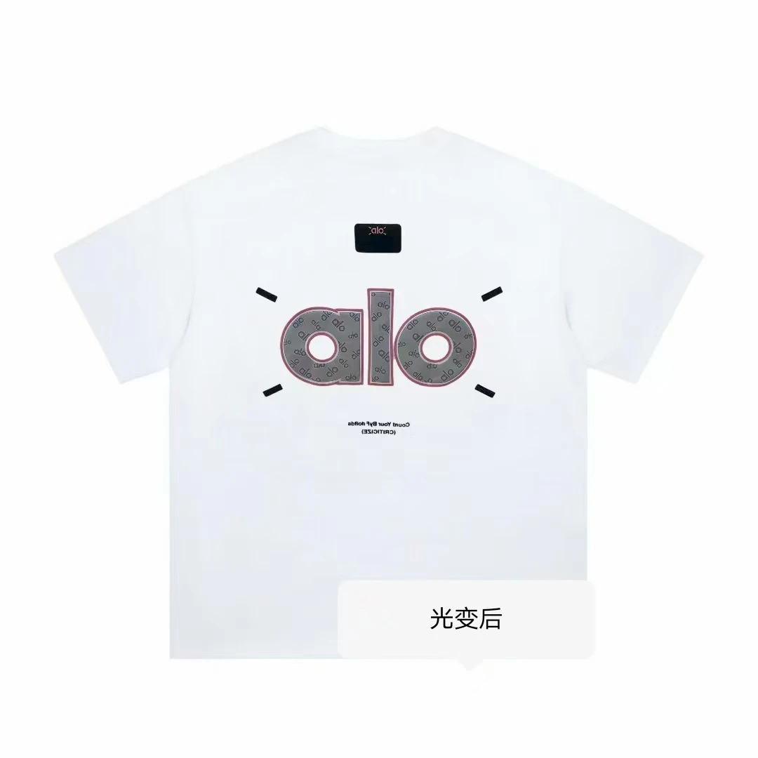 夏季新款 男女同款 纯棉T恤舒适耐磨百搭  发泡  光变 工艺